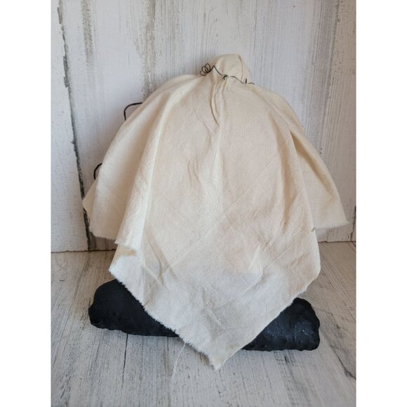 Vintage Ghost Rustic bell mini wreath Halloween home decor - Picture 5 of 6